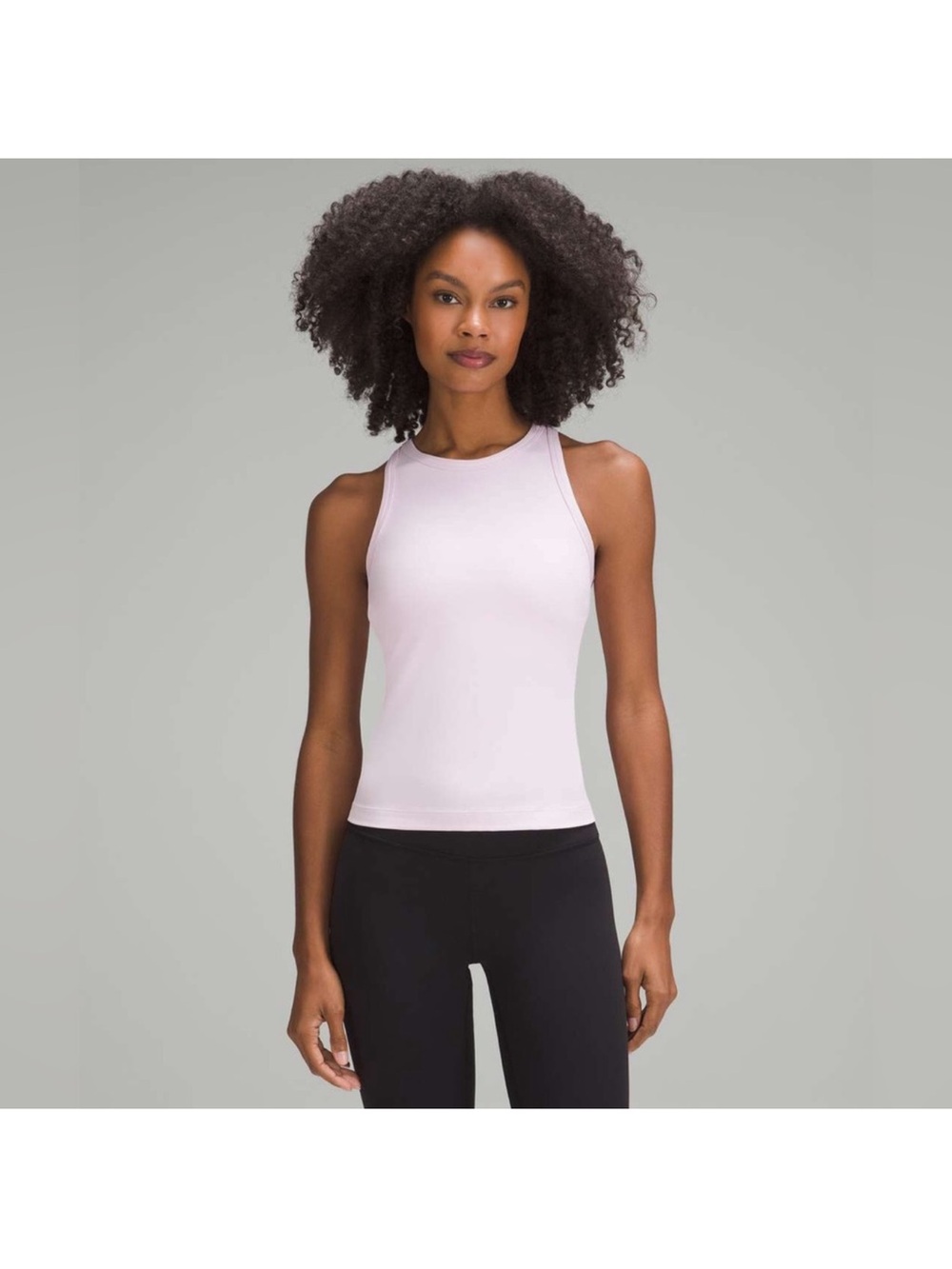 Lululemon Align Waist-Length Racerback Tank Top Meadowsweet Pink